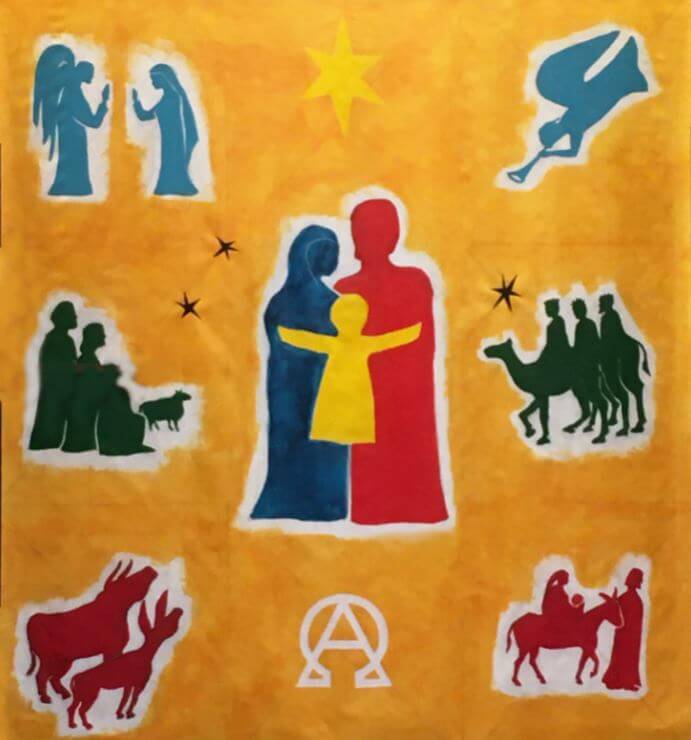 De Noël à Pâques : d’un point de vue artistique.