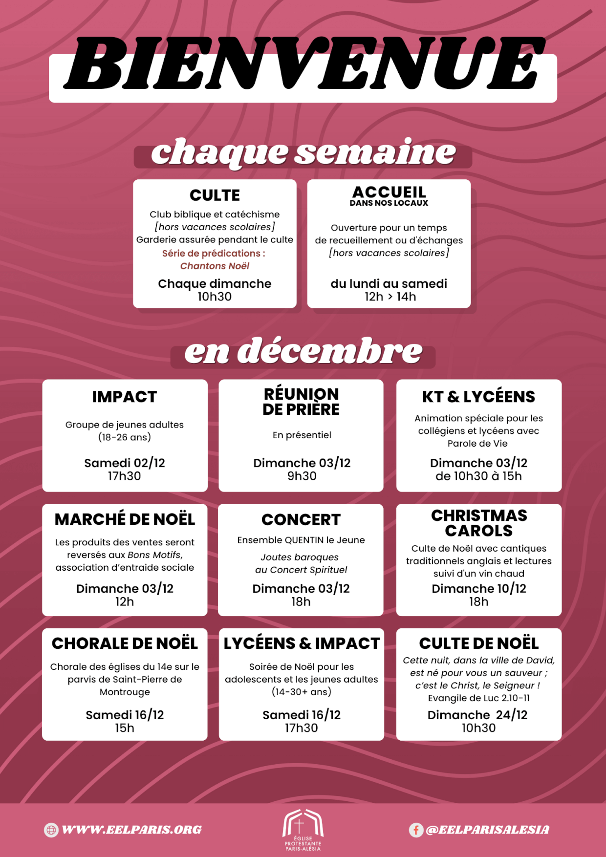 Décembre 2023 - ACTIVITÉS
