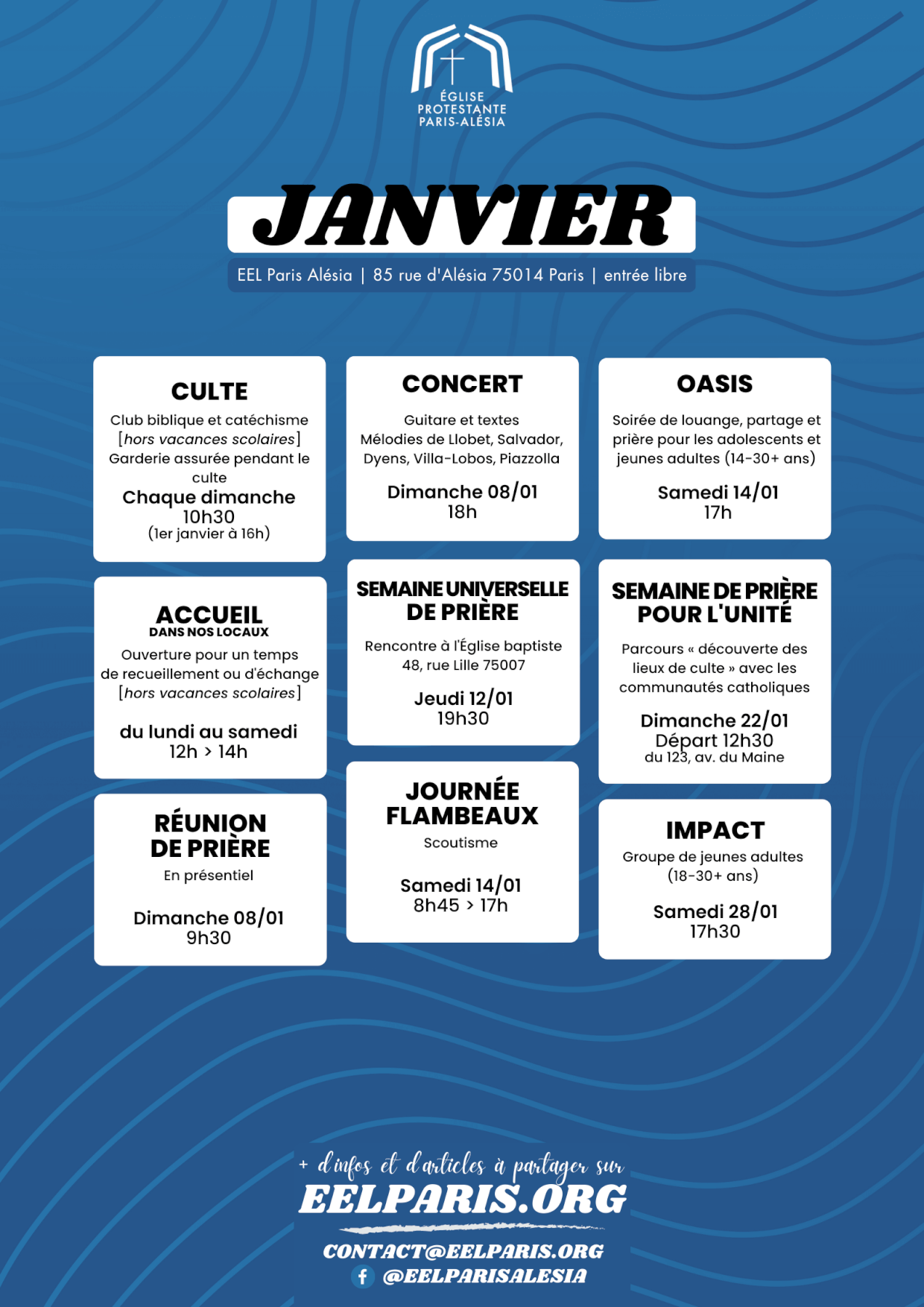 Janvier 2023 - ACTIVITÉS