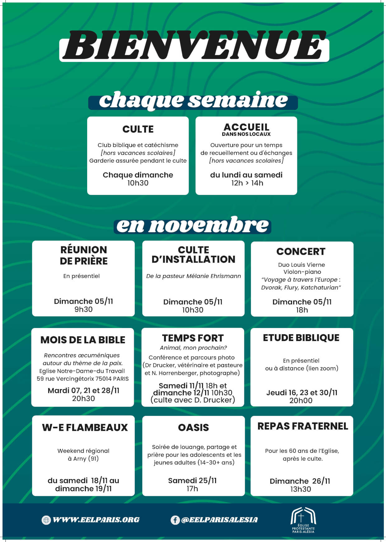 Novembre 2023 - ACTIVITÉS