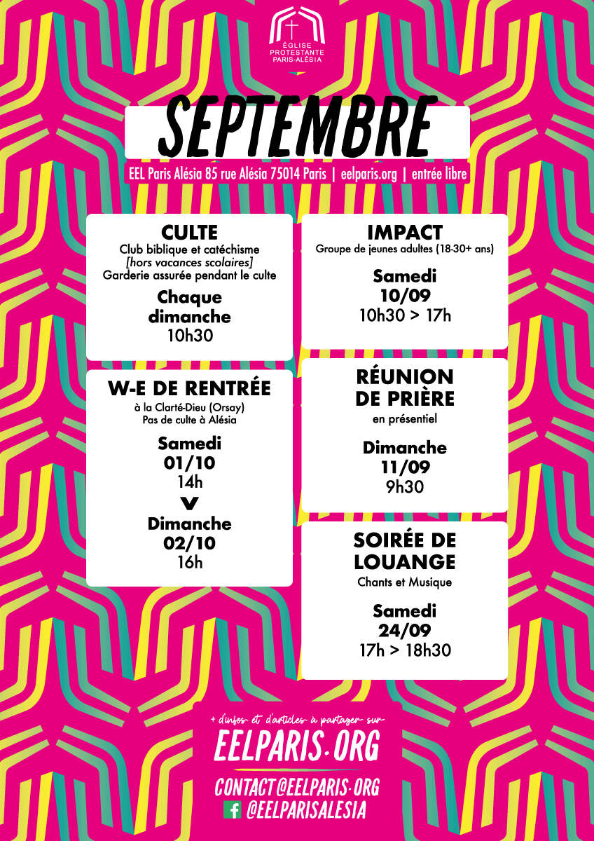 SEPTEMBRE 2022 - ACTIVITÉS