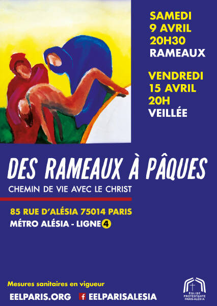 Veillée du Vendredi saint : LA PASSION À TRAVERS L’HARMONIE DES ÉVANGILES